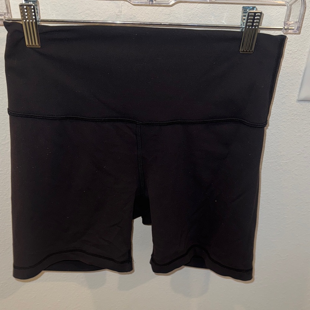 lululemon athletica Black Bike Shorts